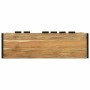 Aparador Marrón 100 x 30 x 75 cm Madera maciza de Acacia