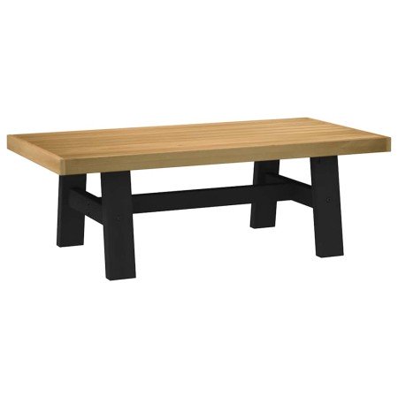 Mesa de centro NOAIN patas en A madera maciza pino 120x60x40 cm en Mesas de centro | Comprar online en Foro24