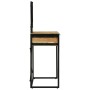 Mesa de tocador con cajón Marrón 100 x 40 x 120 cm