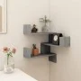 Sonoma Gray Wall Corner Shelf 40x40x50 cm by vidaXL, Shelves and shelves - Ref: Foro24-815206, Price: 24,24 €, Discount: %
