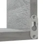 Sonoma Gray Wall Corner Shelf 40x40x50 cm by vidaXL, Shelves and shelves - Ref: Foro24-815206, Price: 24,24 €, Discount: %
