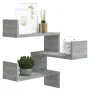 Sonoma Gray Wall Corner Shelf 40x40x50 cm by vidaXL, Shelves and shelves - Ref: Foro24-815206, Price: 24,24 €, Discount: %