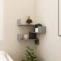 Sonoma Gray Wall Corner Shelf 40x40x50 cm by vidaXL, Shelves and shelves - Ref: Foro24-815206, Price: 24,24 €, Discount: %