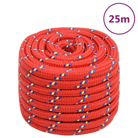 Rotes Polypropylen-Bootsseil 20 mm 25 m von vidaXL, Seile und Metallschnüre - Ref: Foro24-152420, Preis: 40,81 €, Rabatt: %