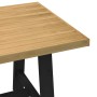 Mesa comedor NOAIN patas forma A madera maciza pino 180x90x75cm en Mesas de cocina y de comedor | Comprar online en Foro24