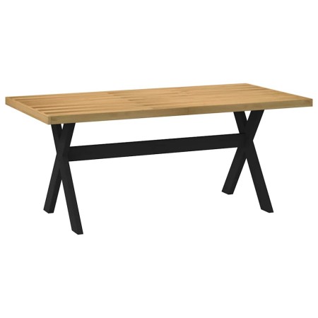 Mesa comedor NOAIN patas forma X madera maciza pino 180x90x75cm en Mesas de cocina y de comedor | Comprar online en Foro24