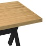 Mesa comedor NOAIN patas forma X madera maciza pino 180x90x75cm en Mesas de cocina y de comedor | Comprar online en Foro24
