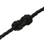 Black polypropylene work rope 20 mm 100 m by vidaXL, Ropes and metal cords - Ref: Foro24-153031, Price: 134,13 €, Discount: %