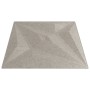 Paneles de pared 24 uds XPS estrella Beton 50x50 cm 6 m²