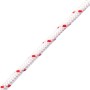 Cordón de arranque nailon blanco y rojo Ø4 mm 10 m