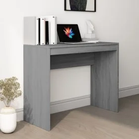 Sonoma Schreibtisch aus grauem Sperrholz 90x40x72 cm von vidaXL, Schreibtische - Ref: Foro24-815304, Preis: 41,96 €, Rabatt: %