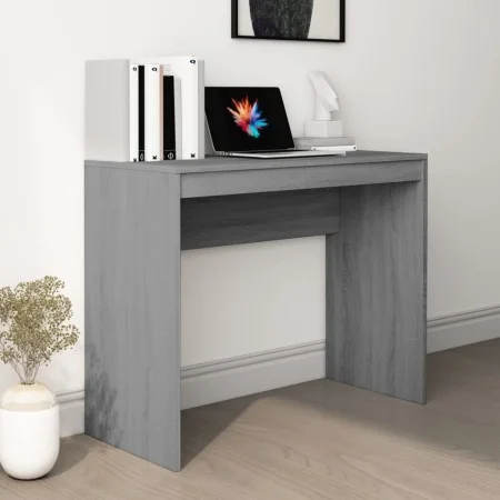 Sonoma Schreibtisch aus grauem Sperrholz 90x40x72 cm von vidaXL, Schreibtische - Ref: Foro24-815304, Preis: 41,96 €, Rabatt: %