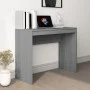 Escritorio de madera contrachapada gris Sonoma 90x40x72 cm de vidaXL, Escritorios - Ref: Foro24-815304, Precio: 41,95 €, Desc...