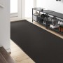 Felpudo Negro 120 x 400 cm Poliamida y PVC