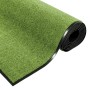 Felpudo Verde y Negro 120 x 250 cm Poliamida y PVC