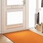 Felpudo Naranja y Negro 120 x 250 cm Poliamida y PVC