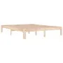 Solid wood bed frame 150x200 cm by vidaXL, Beds and slatted bases - Ref: Foro24-810370, Price: 97,88 €, Discount: %