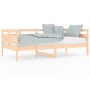 Schlafsofa aus massivem Kiefernholz, 90 x 190 cm von vidaXL, Betten und Lattenroste - Ref: Foro24-820307, Preis: 96,13 €, Rab...