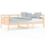 Sofá cama madera maciza de pino 90x190 cm de vidaXL, Camas y somieres - Ref: Foro24-820307, Precio: 96,13 €, Descuento: %
