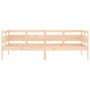 Sofá cama madera maciza de pino 90x190 cm