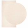 Alfombra de pelo corto suave lavable HUARTE beige 60x110 cm