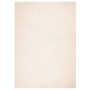 Alfombra de pelo corto suave lavable HUARTE beige 160x230 cm