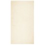 Alfombra de pelo corto suave lavable HUARTE crema 60x110 cm