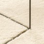 Alfombra de pelo corto suave lavable HUARTE crema 60x110 cm