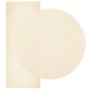 Alfombra de pelo corto suave lavable HUARTE crema 80x200 cm