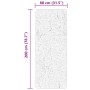 Alfombra de pelo corto suave lavable HUARTE crema 80x200 cm