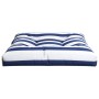 Cojín para palés tela a rayas azul y blanco 80x80x12 cm by vidaXL, Cushions for chairs and sofas - Ref: Foro24-360506, Price:...