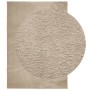 Alfombra de pelo corto suave lavable HUARTE arena 160x230 cm