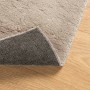Alfombra de pelo corto suave lavable HUARTE arena 200x280 cm