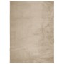 Alfombra de pelo corto suave lavable HUARTE arena 240x340 cm