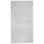 Alfombra de pelo corto suave lavable HUARTE gris 60x110 cm