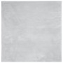 Alfombra de pelo corto suave lavable HUARTE gris 160x160 cm