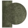 Alfombra pelo corto suave lavable HUARTE verde bosque 80x200 cm