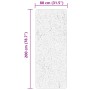 Alfombra pelo corto suave lavable HUARTE verde bosque 80x200 cm