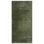 Alfombra pelo corto suave lavable HUARTE verde bosque 100x200cm