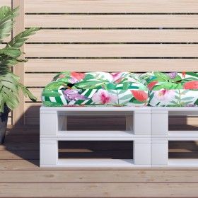 Cushion for pallets multicolored fabric 60x60x12 cm by vidaXL, Cushions for chairs and sofas - Ref: Foro24-360464, Price: 25,...