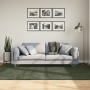 Alfombra pelo corto suave lavable HUARTE verde bosque 160x230cm