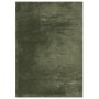 Alfombra pelo corto suave lavable HUARTE verde bosque 240x340cm