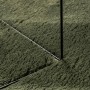 Alfombra pelo corto suave lavable HUARTE verde bosque 240x340cm