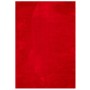 Alfombra de pelo corto suave lavable HUARTE rojo 120x170 cm