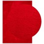 Alfombra de pelo corto suave lavable HUARTE rojo 120x170 cm