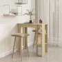 Bar table with Sonoma oak veneer shelf 102x50x103.5 cm by vidaXL, Kitchen and dining tables - Ref: Foro24-809461, Price: 71,8...