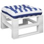 Cojín para palés tela a rayas azul y blanco 60x60x12 cm by vidaXL, Cushions for chairs and sofas - Ref: Foro24-360462, Price:...