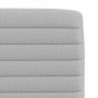 Sillas de comedor 2 uds tela gris nube