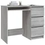 Sonoma grauer Sperrholzschreibtisch 90x45x76 cm von vidaXL, Schreibtische - Ref: Foro24-815508, Preis: 91,62 €, Rabatt: %