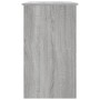 Sonoma grauer Sperrholzschreibtisch 90x45x76 cm von vidaXL, Schreibtische - Ref: Foro24-815508, Preis: 92,78 €, Rabatt: %